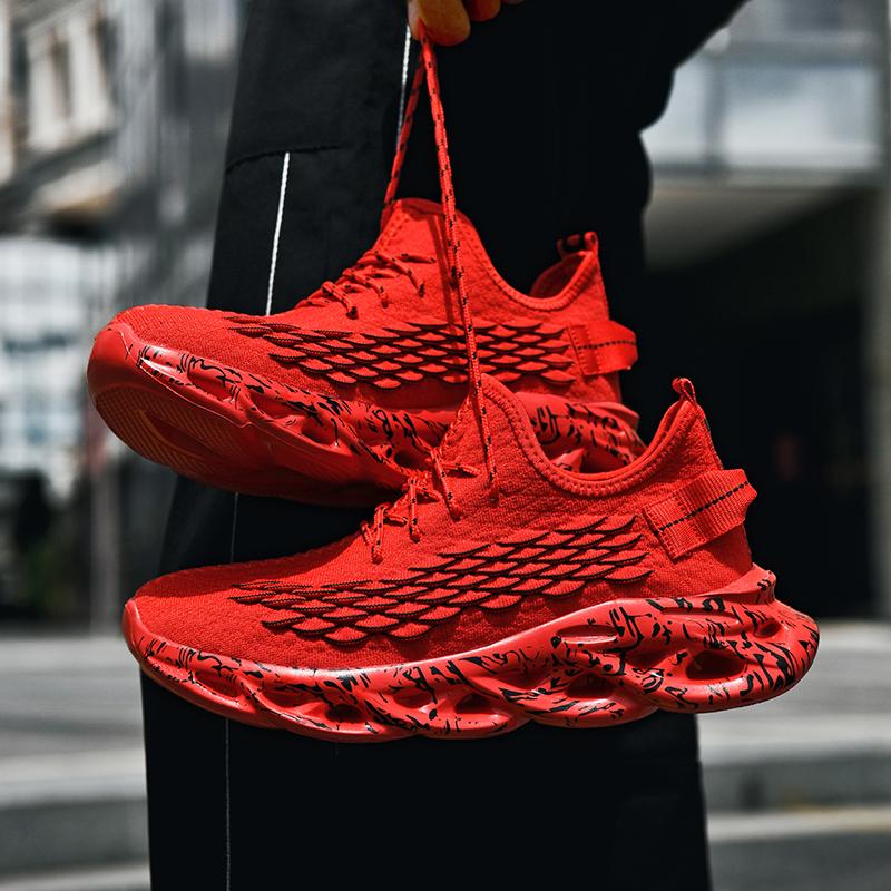 TUINANLE Men's Blade Sneakers Lightweight Running Shoes Non-slip Comfort Tennis