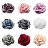 5CM Large Fabric Flower with Burned Edge for Jewelry, Clothing, Headwear, Hair Clips & Decorative Accessories
