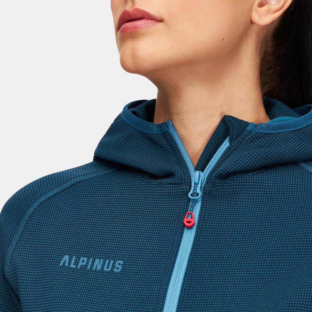 Alpinus Oeta Sea Pro Women' Fleece Sweatshirt Mk18874 Size