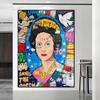 Pop Art Queen Elizabeth Oil Painting Royal City Wall Art