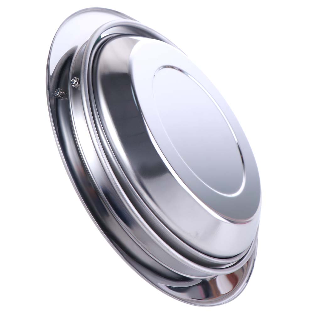 Built-in Countertop Trash Bin Waste Lid Recessed Trash Can Lid Flap Lid Cover Garbage Can