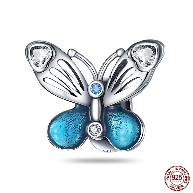 Fit Qikaola Original Bracelet Copper Flower Bird Series Charms Beads For Women Fashion Diy Jewelry Gifts Making