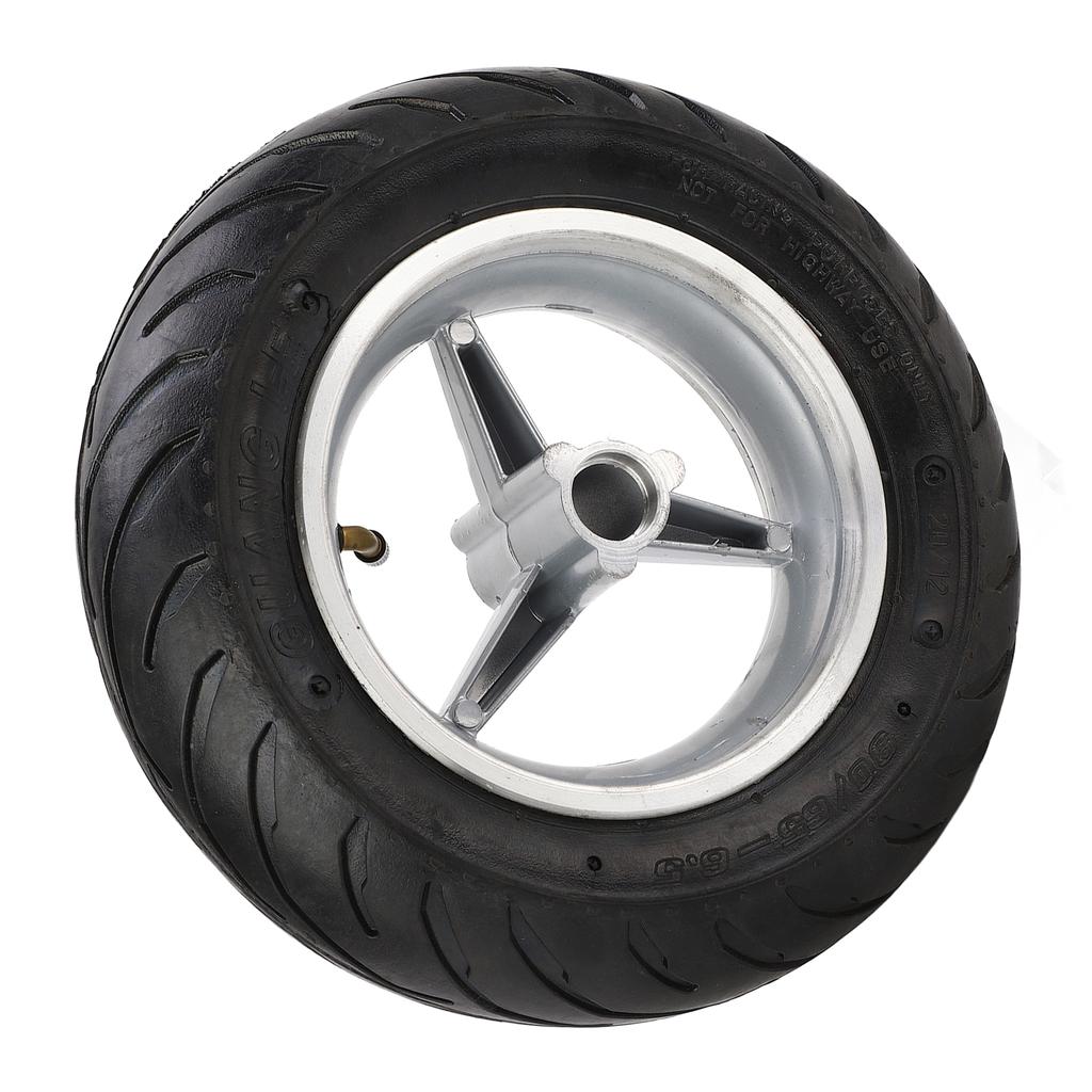 Электрический самокат резиновое переднее колесо со ступицей противоскользящее колесо для электрического самоката шины 90 65 6.5 шины