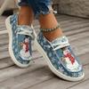 Christmas Yeti Elf Casual Shoes Lightweight Plus Size Pumps Women's Shoes