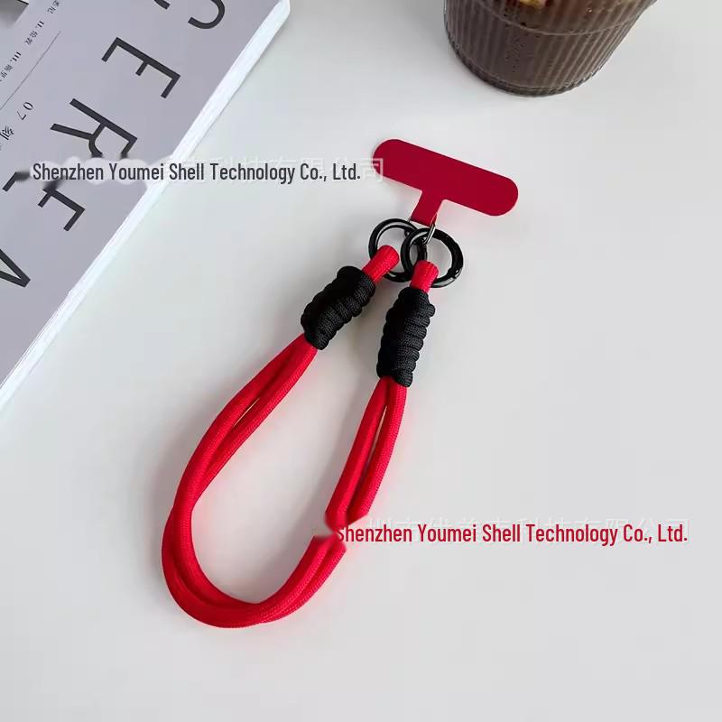 Ремешок для мобильного телефона: Модный прочный ремешок на запястье с защитой от потери и подвеской