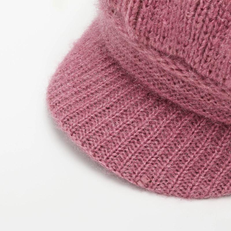 WTEMPO Женские универсальные повседневные ретро элегантные вязаные шапки Женские осенне-зимние холодостойкие ветрозащитные теплые однотонные шапки