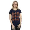 Star Wars Womens/Ladies Christmas Gingerbread Cotton T-Shirt