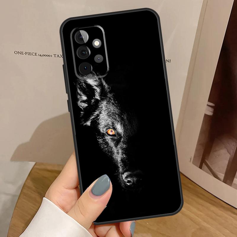 Чехол для собаки Немецкая овчарка для Samsung Galaxy A56 A36 A16 A06 A13 A33 A53 A52 A32 A12 A54 A34 A14 A35 A55 A17 A15