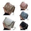 Stylish Vintage Mini Bag With Chain Strap Chic Pu Leather Crossbody Bag For Women
