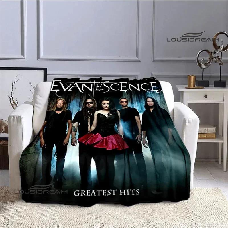 EvaneScence Плед с ретро-принтом Модный теплый плед Фланелевый плед Постельное белье Домашний дорожный плед Подарок на день рождения