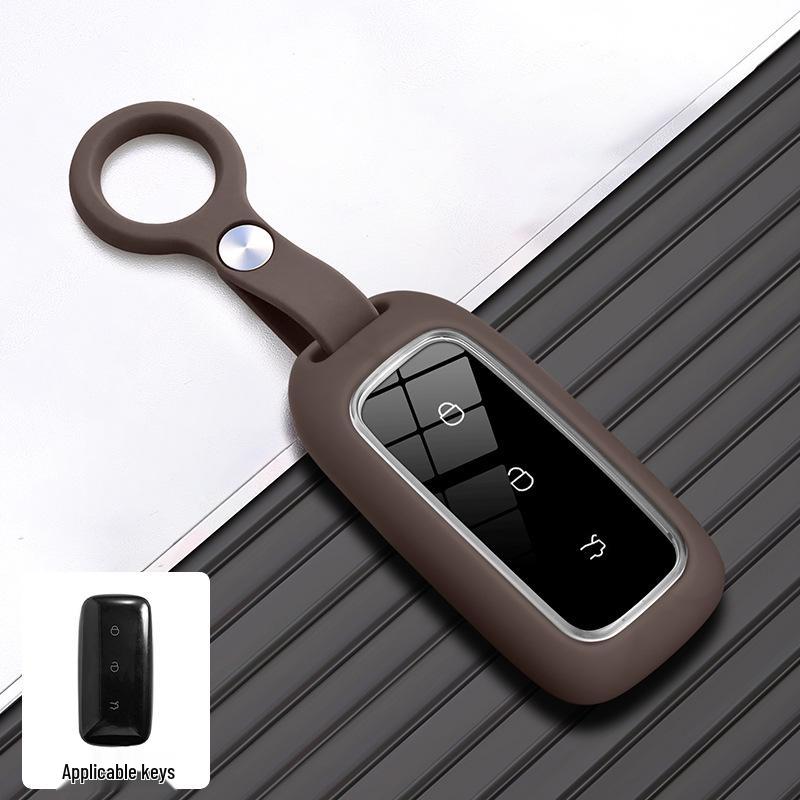 Силиконовый чехол для ключа для Geely Galaxy M9/L7/L6/A7/E5/E8, Xingyao 8, Xingjian 7, Защита от падения
