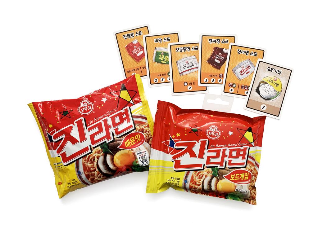 Asmodee Korea Jin Ramen Настольная игра Карточная игра для вечеринок Кемпинг