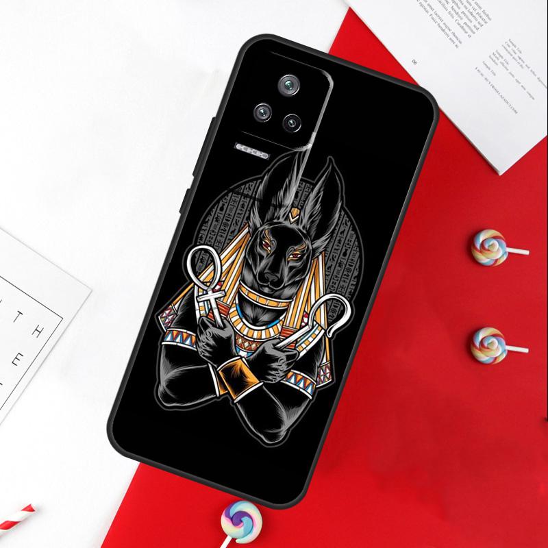 Египет Нефертити Анубис Анх Чехол Для Xiaomi 11T 12T 13T 14T Pro 13 14 15 Ultra POCO X7 Pro X3 X5 X6 F5 F6 M6 Pro Чехол