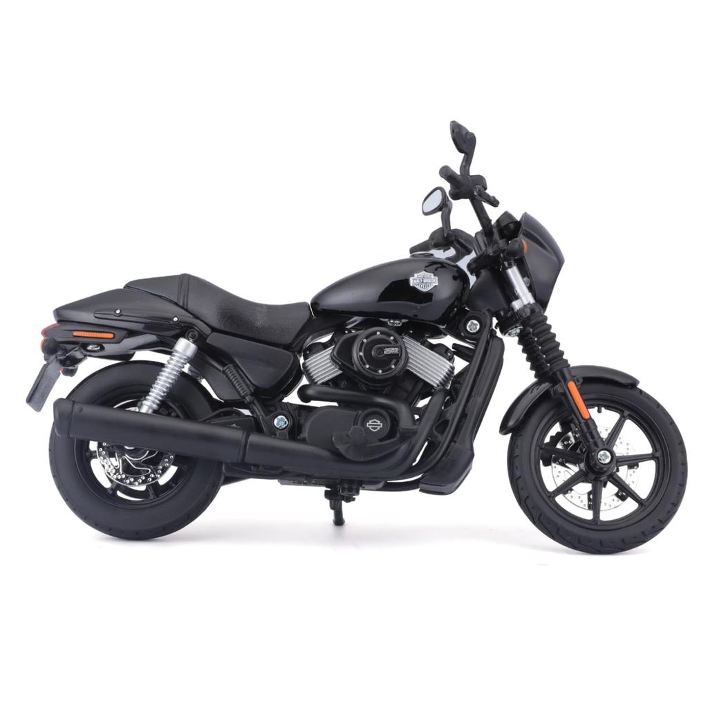 Maisto Масштаб 1/12 Harley-Davidson 2015 Street 750 Черный / Литая Модель Мотоцикла (Собранная модель) 32333 [Параллельный импорт]