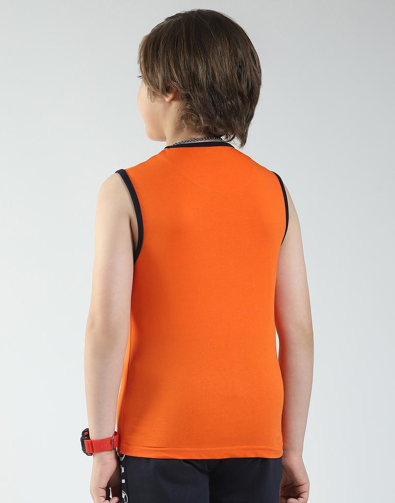 Футболка для мальчика стандартного кроя с принтом | Полурукав | Круглый вырез | Повседневная футболка для мальчика