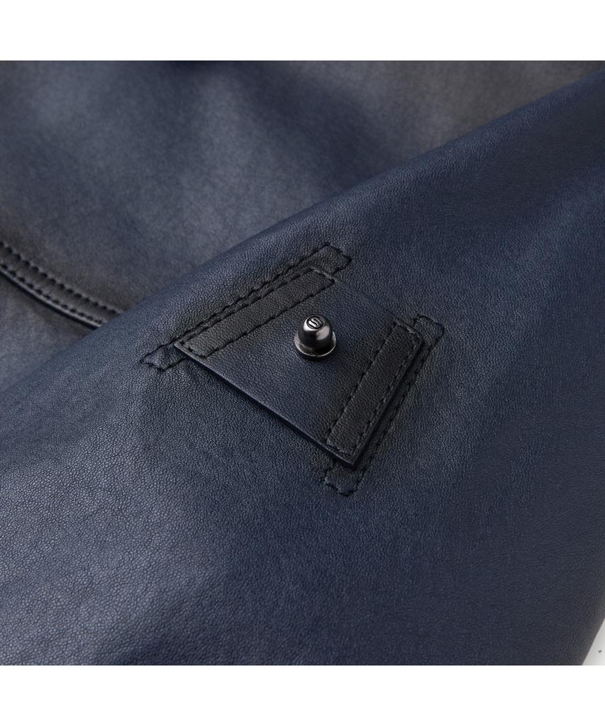 Series Two-Tone Zip-Up Leather Jacket Sauds26301Bux