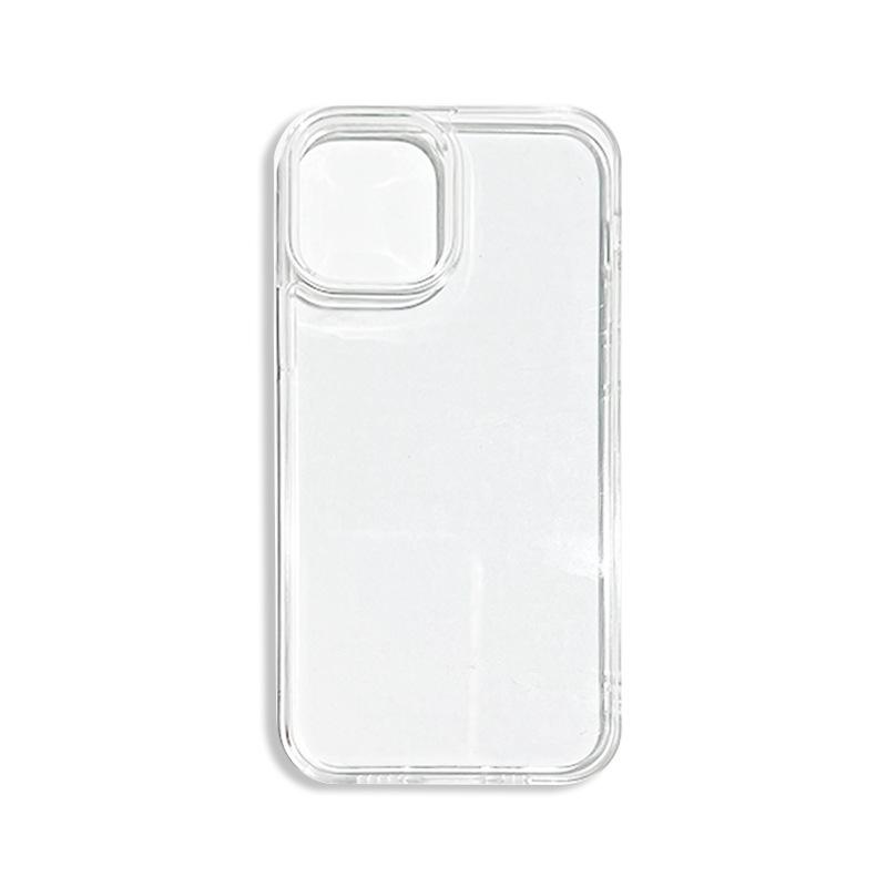 Applicable To Iphone15 Cream Glue 16Pro Acrylic DIY Thickened 14 Groove Two-in-one Drop Glue 13 Mobile Phone Case