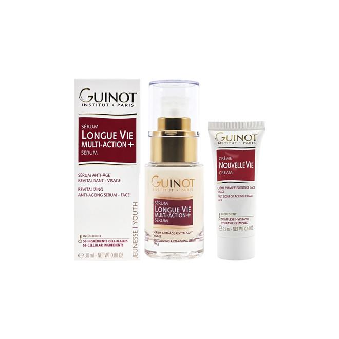 GUINOT Serum Longueville Multi Action Plus 30ml + Cream 15ml France