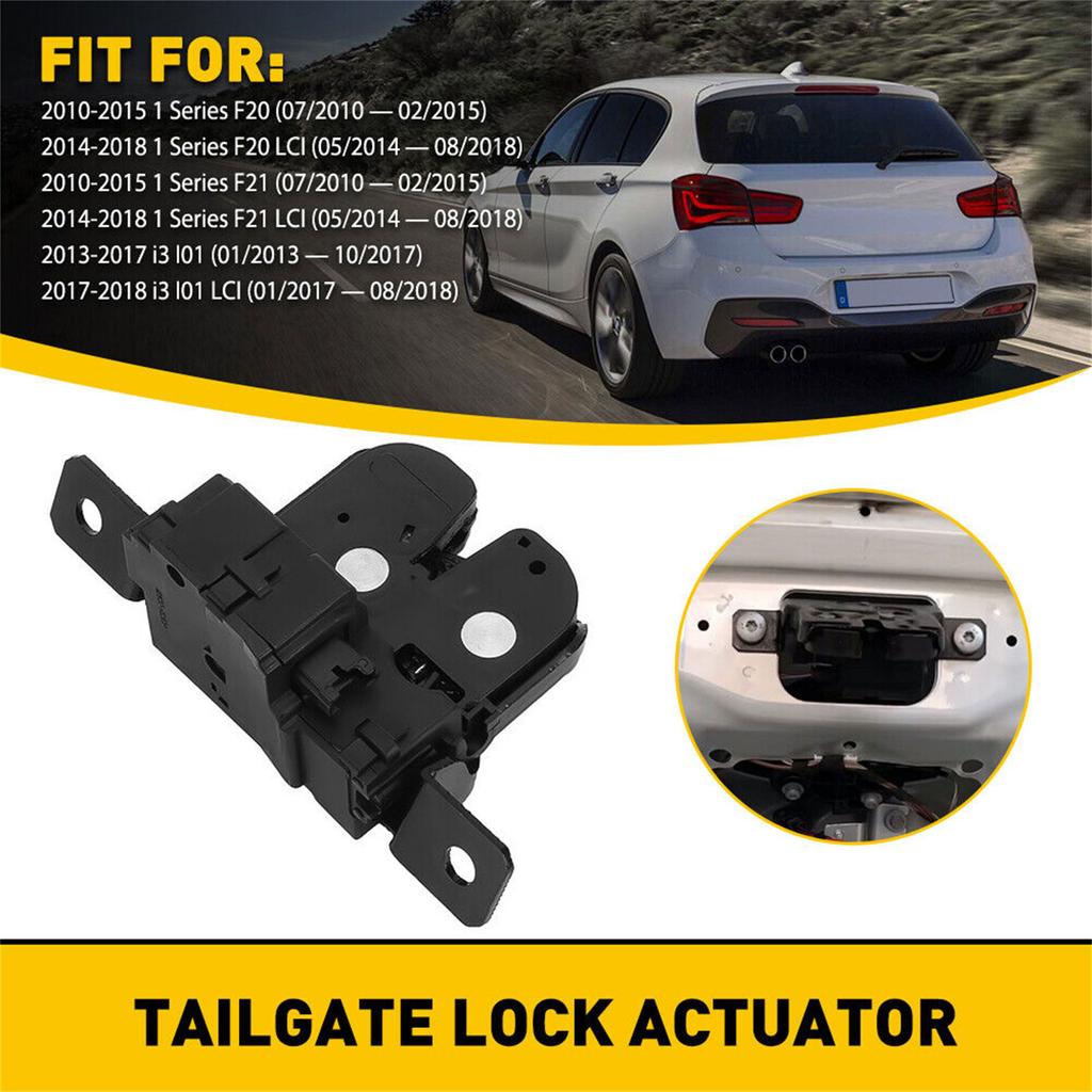 Rear Tailgate Boot Lid Tail Lift Gate Liftgate Door Hatch-Lock Actuator Motor Suitablefor 1 Series i3 Series 51247248075