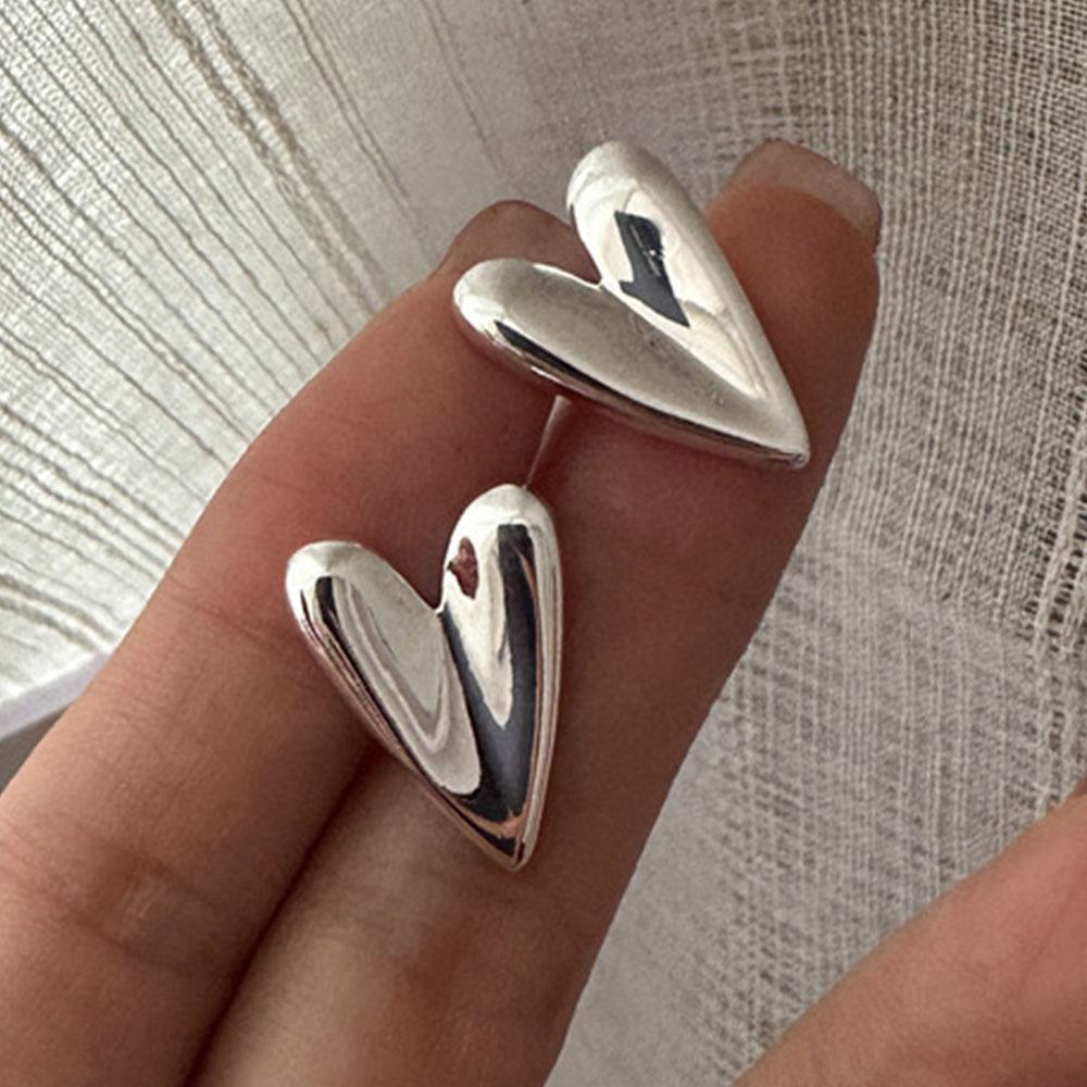 Xiaomi BF CLUB Серьги из стерлингового серебра 925 пробы для женщин Модные Простые Сердце Серьги Украшения Предотвращение Аллергии Вечеринка Аксессуары
