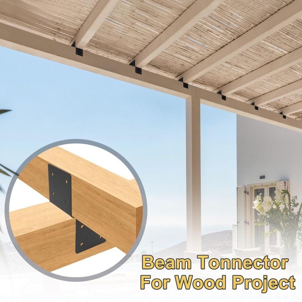 Adjustable Pergola Brackets Corrosion Resistant Bracket Support Connector Pergola Kits Top Beam