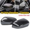 Для Jeep Cherokee 2014-2018 Compass 2017-2019 Наклейка на автомобиль Крышка бокового зеркала заднего вида Накладка на крыло Внешняя дверь Задний вид Корпус Отделка