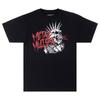 Черная футболка с короткими рукавами в стиле металл Mulisha Punk Fmx Supe унисекс