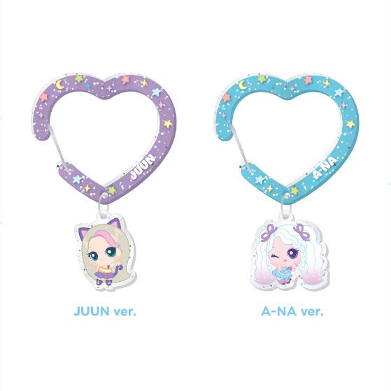 Teenieping X Hearts2Hearts Random Carabiner Key Ring