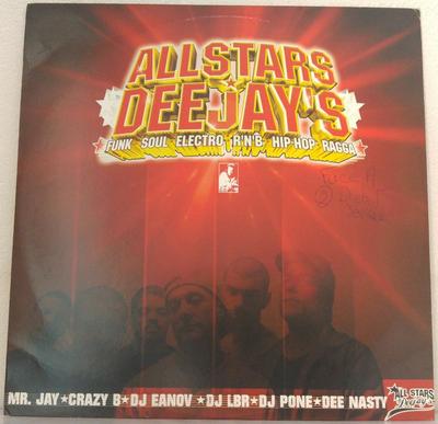 12-дюймовая пластинка VARIOUS - Allstars Deejay's 724354672262 EMI Music Franc 2002 Франция Рэп и хип-хоп/R&B Б/У