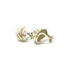 TIFFANY&Co. Twist Rope Dome Earrings Accessories Earrings SV/K14 Silver x Gold