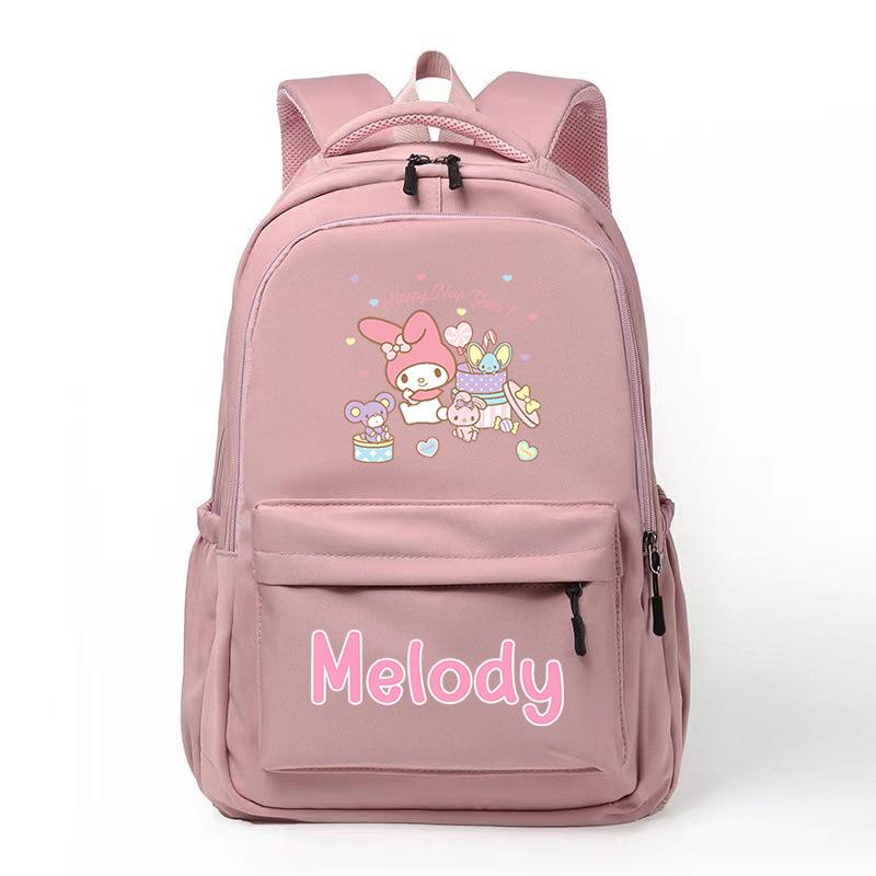 Cartoon Bunny Student Schoolbag Cute Pink Bunny Large Capacity College Wind Backpack Double Shoulder