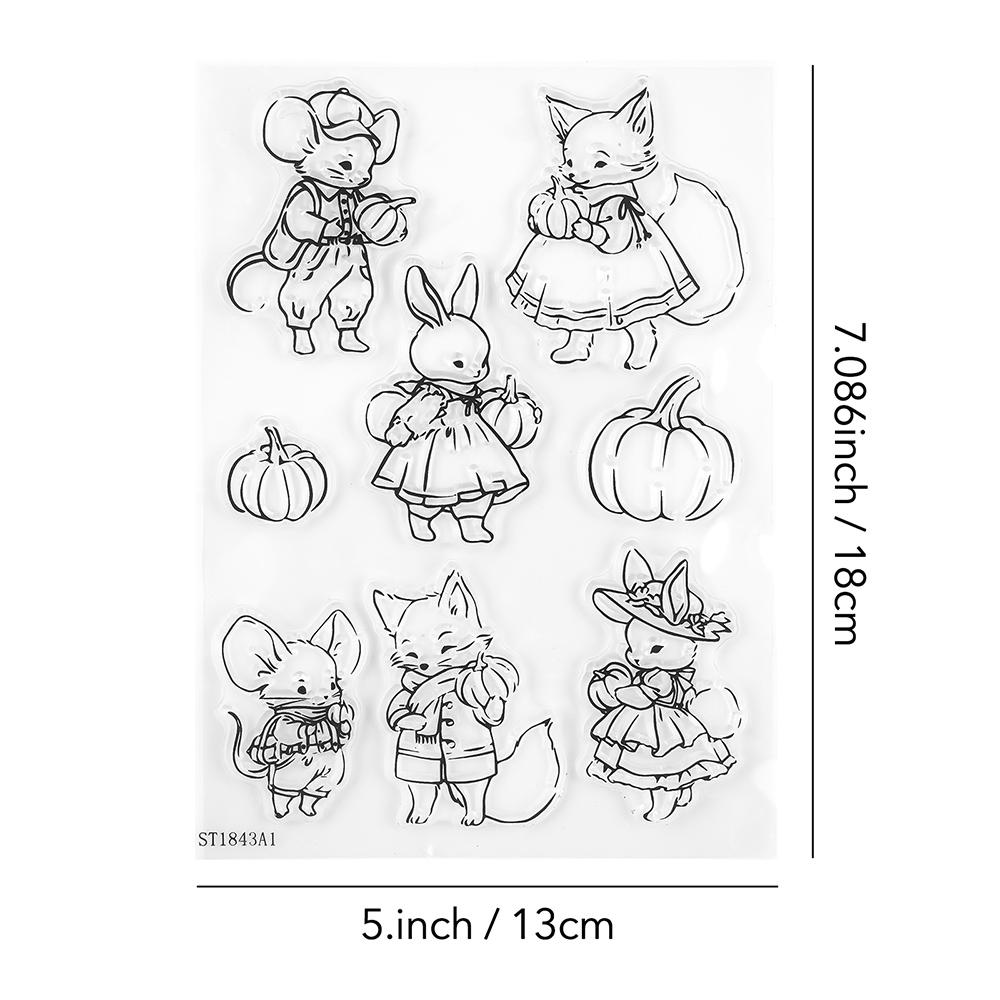 Позвольте вашему свету сиять Штамп Прозрачные штампы и металлические вырубные ножи Узор «Осенние хвосты» Прозрачные штампы-печати для изготовления праздничных открыток