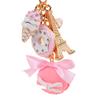 Lovely Alloy Eiffel Tower Resin Macaroons Sweets Keychain Key Holder Decoration
