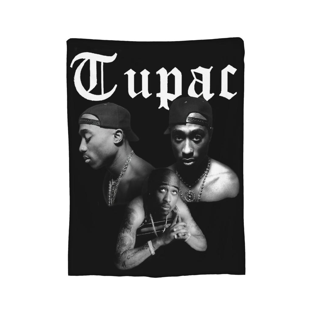 Poetic Justice Flannel Blankets Tupac 2pac Hip Hop Singer Fashion Throw Blanket for Home Rug Piece,
