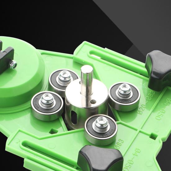 Локатор открытия, регулируемый сверло 4-83 мм, кольцевая пила, направляющая приспособление, строительные инструменты, керамическая плитка