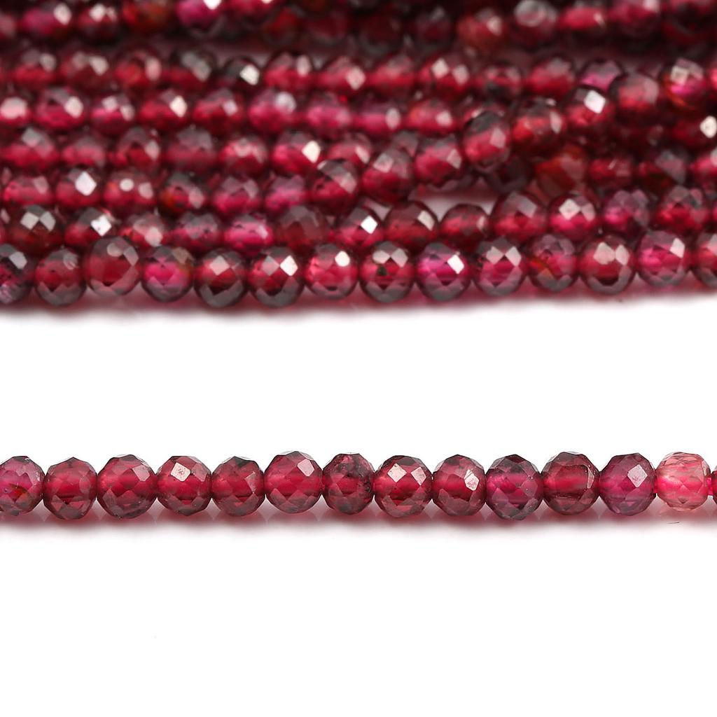 Природный камень, гранат, пробойник, свободные бусины, подвески, драгоценный камень для ожерелья «сделай сам», браслет, ремесленные украшения