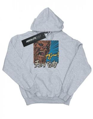 Мужская толстовка с капюшоном Chewbacca Roar Pop Art