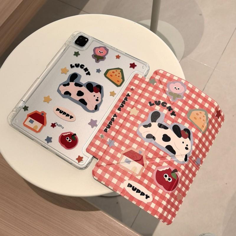 Transparent Acrylic Case IPad Air 6 With Magnetic Stand Support Shockproof Full Cover 10.2 Inch Tablet