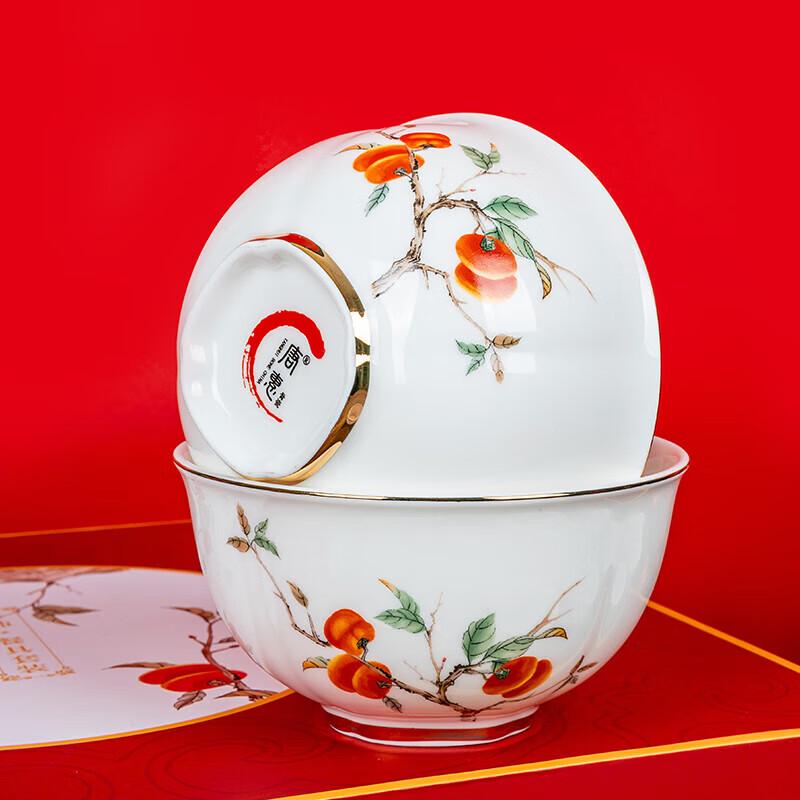 Набор столовой посуды из костяного фарфора Tang Hui 'Xi Shi', 12 предметов