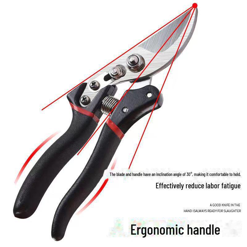 Outdoor Sharp Pruning Shears for Thick Branches - Garden, Bonsai, Fruit Trees, and Flowers. Perfect for Household Use, Labor-Saving Design.