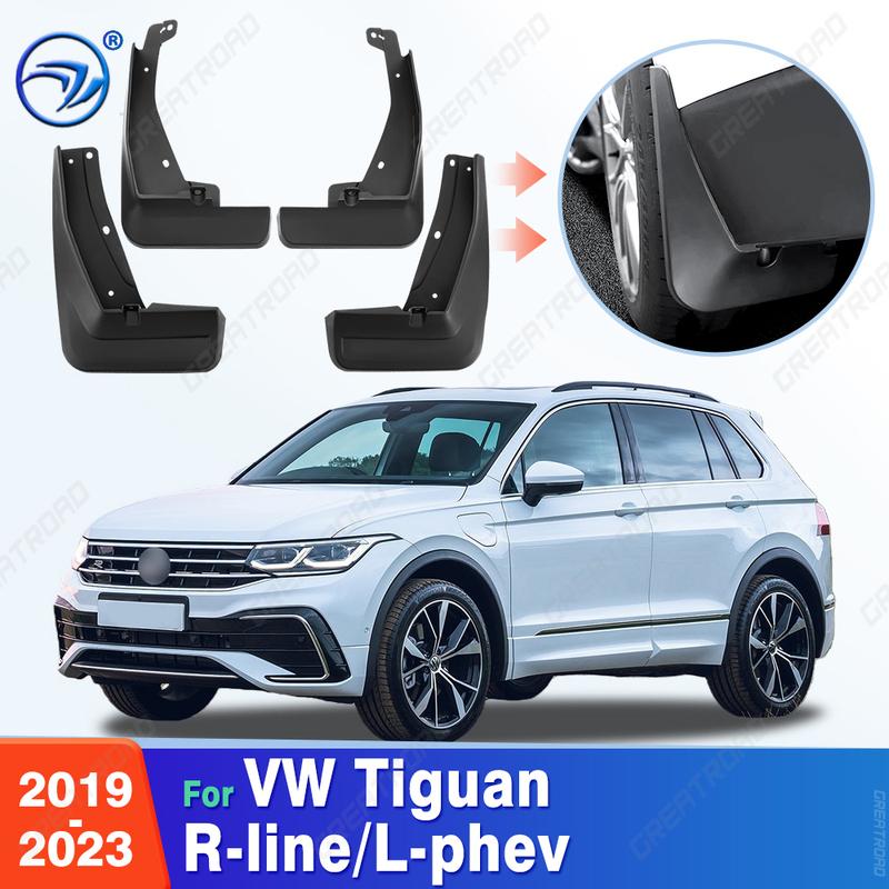 Для Volkswagen VW Tiguan R-line и L-phev Передние и задние брызговики