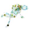 [C8213] - Designer Brooch 'Les Romantiques' Turquoise Green