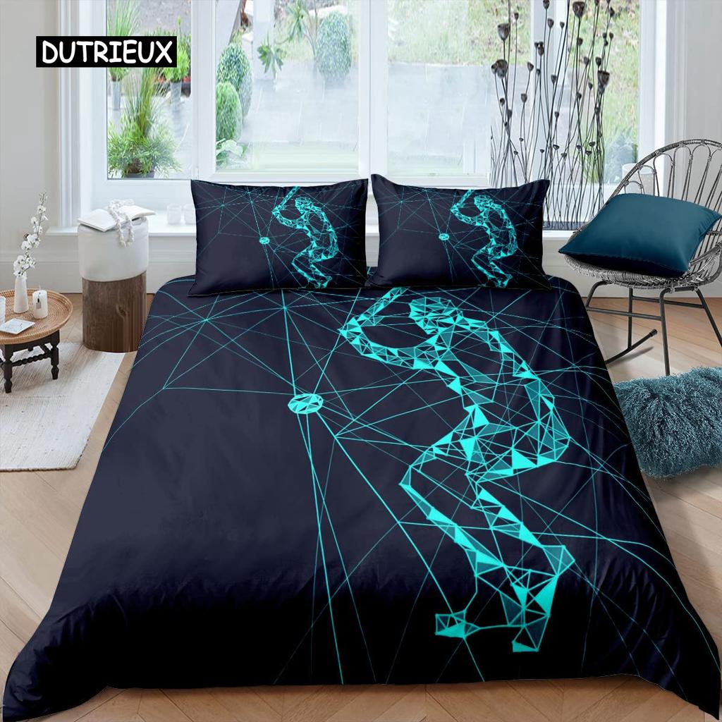 Пододеяльник с бейсбольным принтом из полиэстера с рисунком мяча и спортивной тематикой, комплект постельного белья для подростков, любителей бейсбола, пододеяльник Queen King