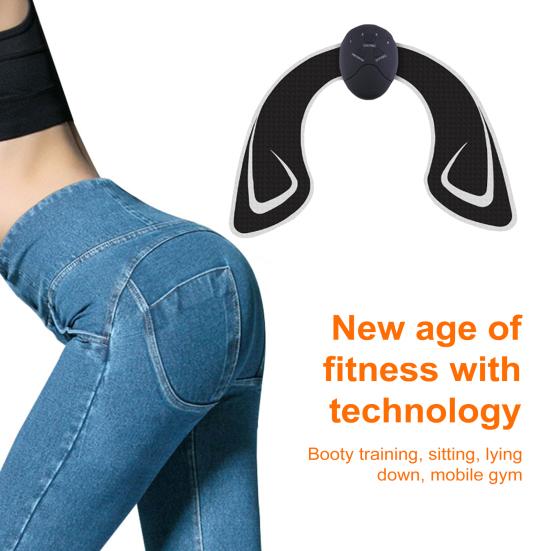 Портативный тренажер для ягодиц с 6 режимами, регулируемый, перезаряжаемый, простой в использовании, многофункциональный, женский тренажер для укрепления бедер и ягодиц