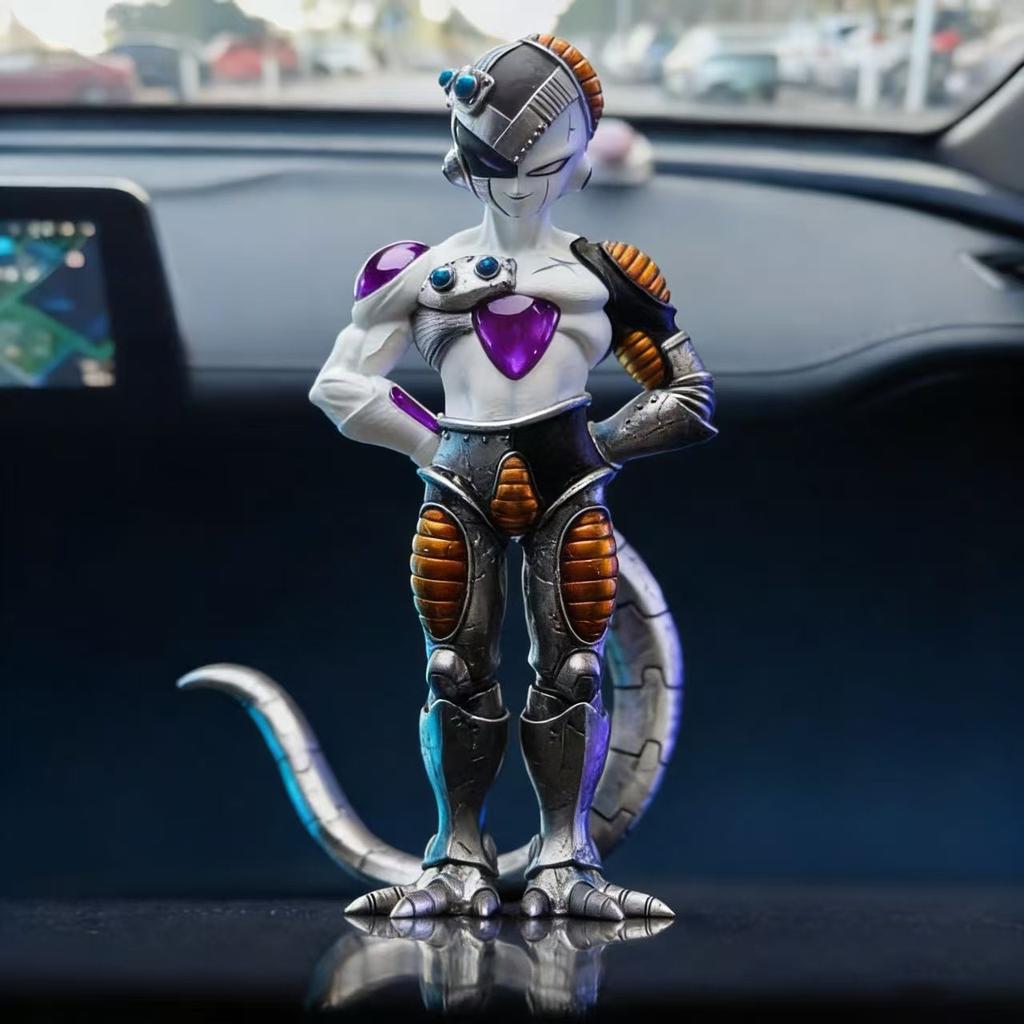 Игрушки Модель 21 см/8,27 дюйма Аниме Dragon Ball Меха Фриза Фигурка Фризы Фигурки Действия Фризер Статуэтка Коллекция Подарки