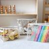 Transparent Toy Storage Box Foldable Organizer Basket New Storage Basket