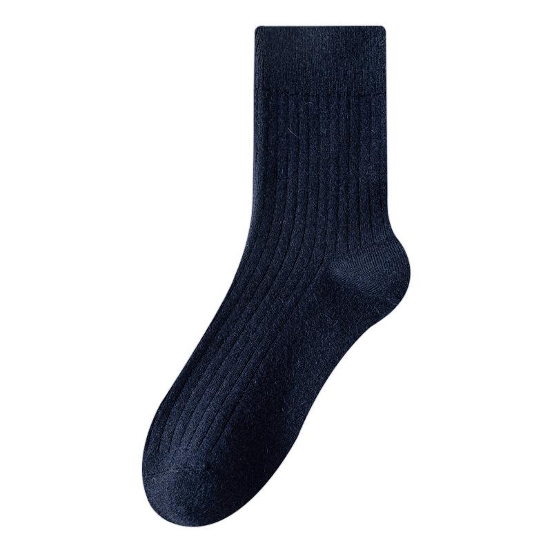 Men's Autumn and Winter Style Thickened Warm Floor High Drum Wool Socks