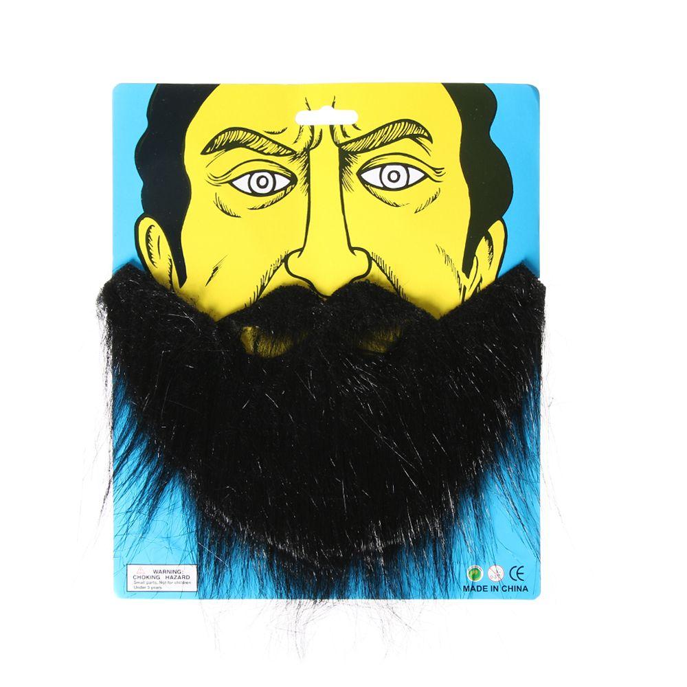 Funny Halloween Party Moustache Wig Fake Beard Facial Hair Fancy Dress