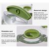 Food Cover with Water Steamer Integrated Handle Splatter Guard Plate Covers Kitchen Gadgets Accessories