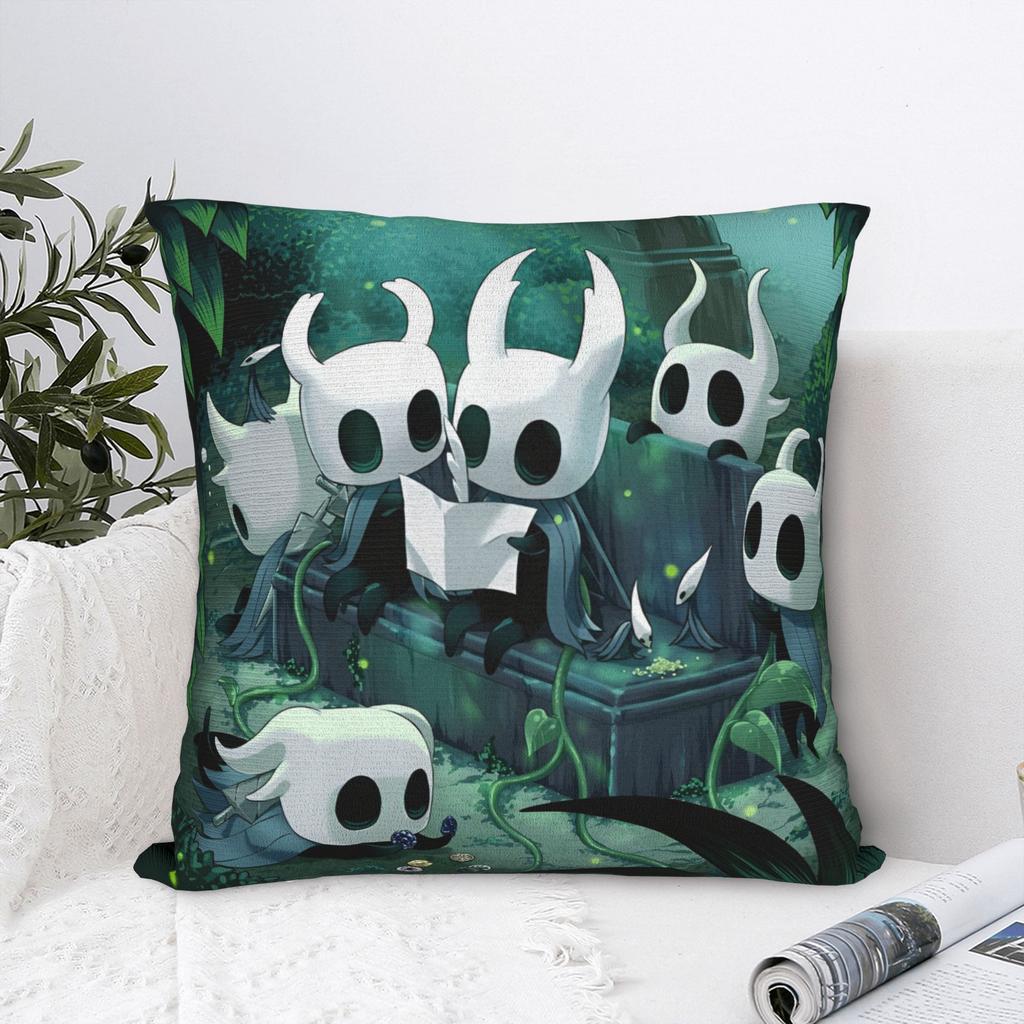 Hollow Knight Забавные Игры Наволочки Мерч Мягкая Наволочка Декоративная Наволочка Чехол для Подушки Дом Разные Размеры